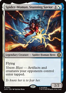 Spider-Woman, Stunning Savior (PRE-152) - Prerelease Cards Foil