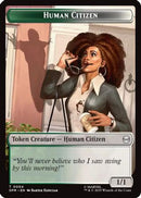 Human Citizen // Treasure Double-Sided Token (SPM-4 // 7) - Marvel's Spider-Man Foil