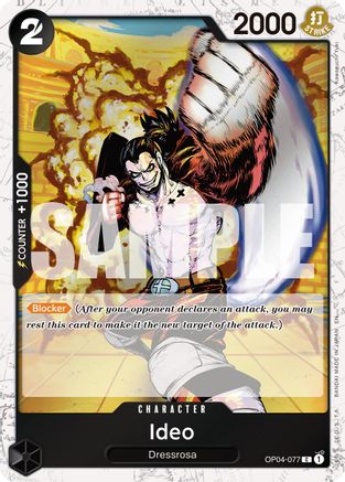 Ideo (Pirate Foil) (OP04-077) - Premium Booster -The Best- Vol. 2 Foil