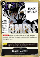Black Vortex (Pirate Foil) (OP09-097) - Premium Booster -The Best- Vol. 2 Foil