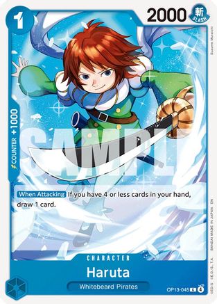 Haruta (OP13-045) - Carrying On His Will