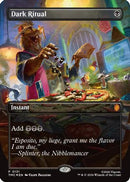 Dark Ritual (Borderless) (TMC-131) - Commander: Teenage Mutant Ninja Turtles Foil