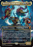 Heroes in a Half Shell (Borderless) (TMT-006) - Teenage Mutant Ninja Turtles Foil