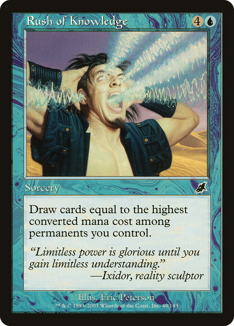 Rush of Knowledge (SCG-049) - Scourge