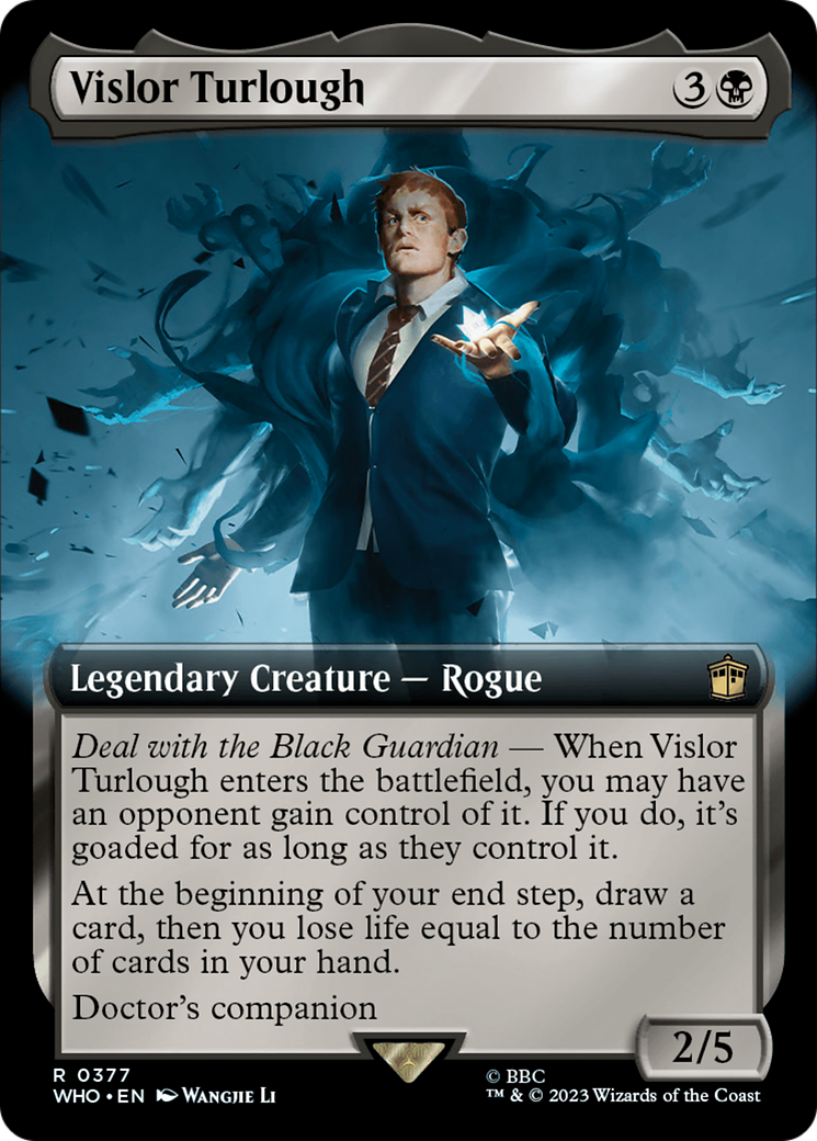 Vislor Turlough (WHO-377) - Doctor Who: (Extended Art) Foil