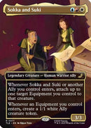 Sokka and Suki (Borderless) (TLE-071) - Avatar: The Last Airbender: Eternal-Legal Foil