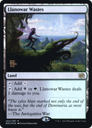 Llanowar Wastes (PRE-264S) - The Brothers' War Promos Foil