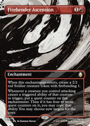 Firebender Ascension (Borderless) (TLA-312) - Avatar: The Last Airbender Foil