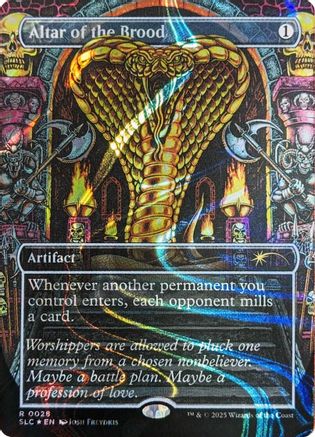 Altar of the Brood (Halo Foil) (SLC-028) - Secret Lair Countdown Kit Foil