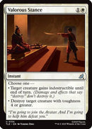 Valorous Stance (TLE-154) - Avatar: The Last Airbender: Eternal-Legal Foil