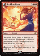 Reckless Blaze (TLE-124) - Avatar: The Last Airbender: Eternal-Legal