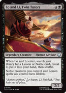 Lo and Li, Twin Tutors (TLA-108) - Avatar: The Last Airbender Foil