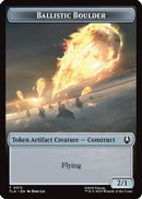 Ballistic Boulder // Food (0019) Double-Sided Token (TLA-13 // 19) - Avatar: The Last Airbender Foil