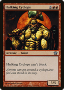 Hulking Cyclops (8ED-195★) - Eighth Edition Foil