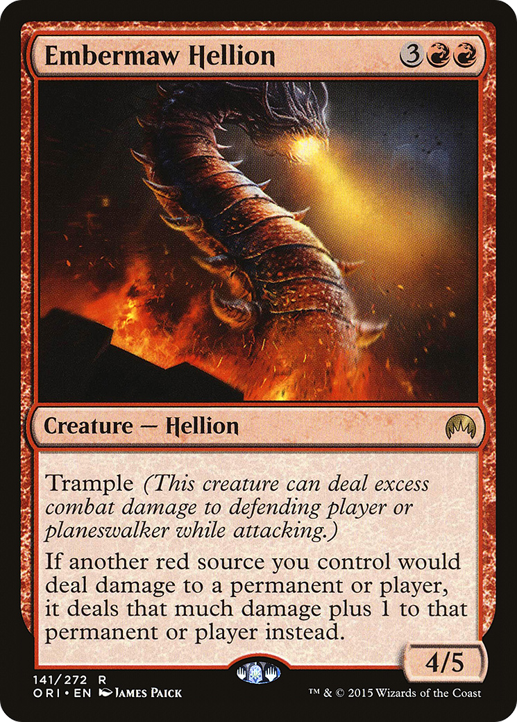 Embermaw Hellion (ORI-141) - Magic Origins