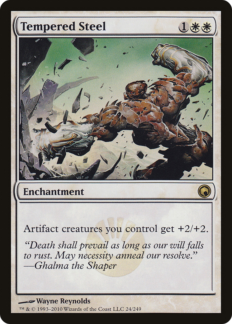 Tempered Steel (SOM-024) - Scars of Mirrodin Foil