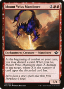 Mount Velus Manticore (MH2-136) - Modern Horizons 2: (enchantment) Foil