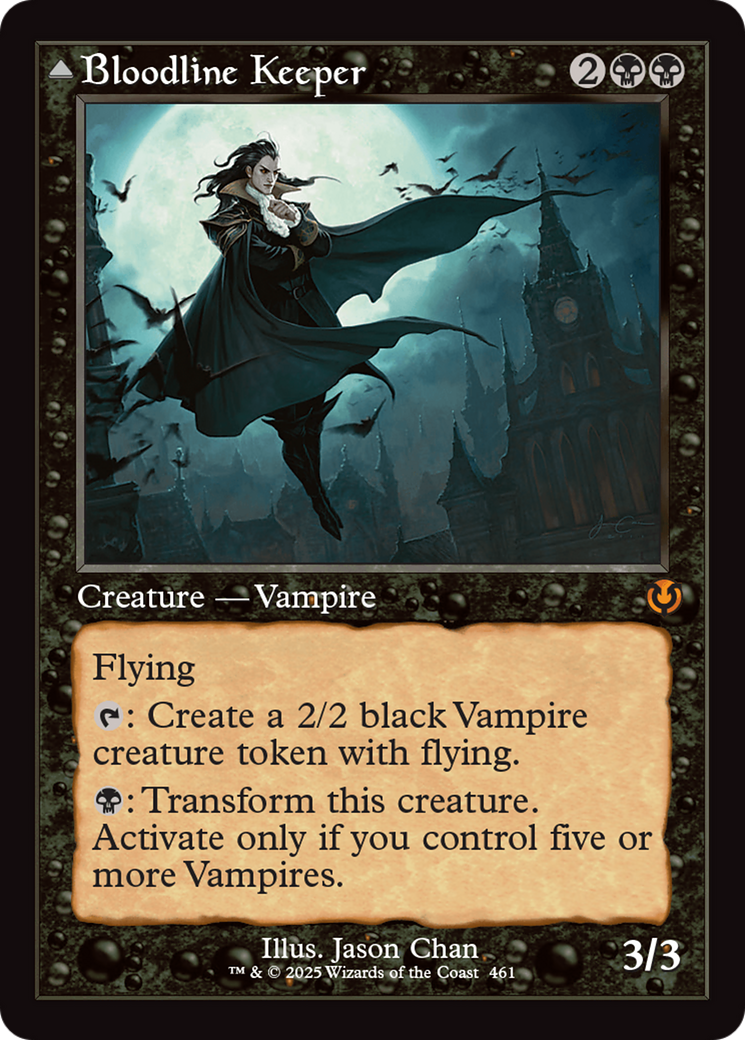 Bloodline Keeper // Lord of Lineage (Retro Frame) (INR-461) - Innistrad Remastered