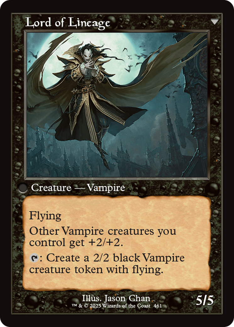 Bloodline Keeper // Lord of Lineage (Retro Frame) (INR-461) - Innistrad Remastered