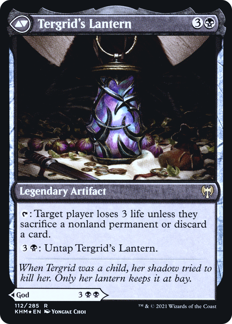 Tergrid, God of Fright // Tergrid's Lantern (PRE-112) - Kaldheim Promos Foil
