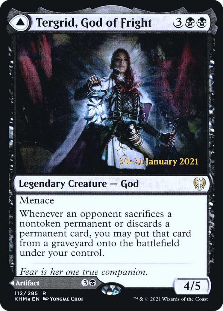 Tergrid, God of Fright // Tergrid's Lantern (PRE-112) - Kaldheim Promos Foil