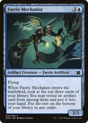 Faerie Mechanist (MM2-044) - Modern Masters 2015