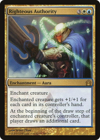 Righteous Authority (RTR-189) - Return to Ravnica