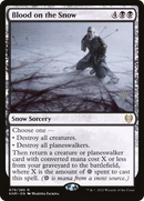 Blood on the Snow (PPKHM-79P) - Kaldheim Promos: (snow) Foil