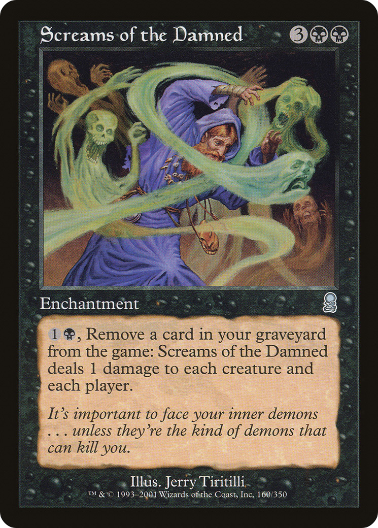 Screams of the Damned (ODY-160) - Odyssey