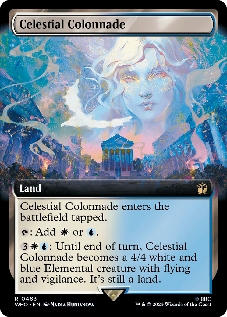 Celestial Colonnade (WHO-483) - Doctor Who: (Extended Art) Foil