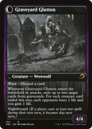 Graveyard Trespasser // Graveyard Glutton (DBL-104) - Innistrad: Double Feature: (Double Faced Transform) Foil