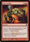 Turn to Slag (SOM-106) - Scars of Mirrodin Foil