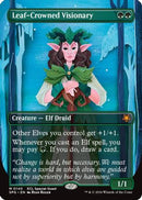 Leaf-Crowned Visionary (Borderless) (SPG-140) - Special Guests Foil