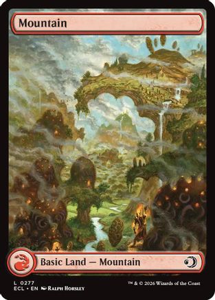 Mountain (0277) (ECL-277) - Lorwyn Eclipsed Foil