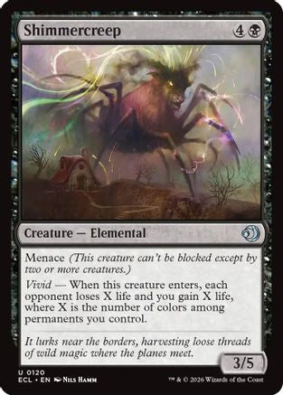Shimmercreep (ECL-120) - Lorwyn Eclipsed Foil