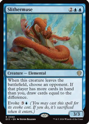 Slithermuse (ECC-069) - Commander: Lorwyn Eclipsed