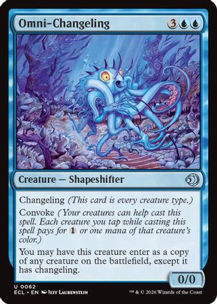 Omni-Changeling (ECL-062) - Lorwyn Eclipsed Foil