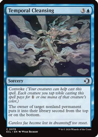 Temporal Cleansing (ECL-078) - Lorwyn Eclipsed