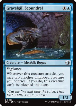Gravelgill Scoundrel (ECL-053) - Lorwyn Eclipsed