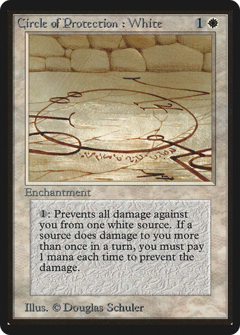 Circle of Protection: White (LEB-014) - Limited Edition Beta