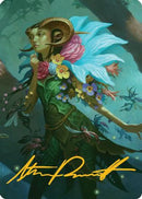 Maralen, Fae Ascendant Art Card (Gold-Stamped Signature) (ASECL-024) - Art Series: Lorwyn Eclipsed