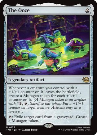 The Ooze (TMT-177) - Teenage Mutant Ninja Turtles Foil