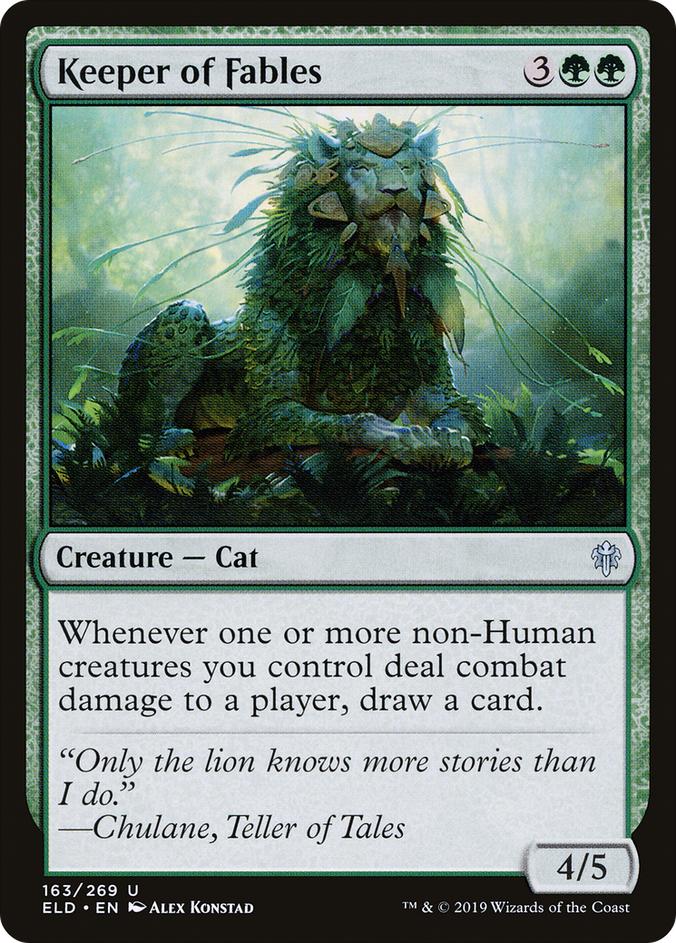 Keeper of Fables (ELD-163) - Throne of Eldraine Foil