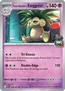Team Rocket's  exeggutor 078  - Reverse Holofoil ME Ascended Heroes - Rare