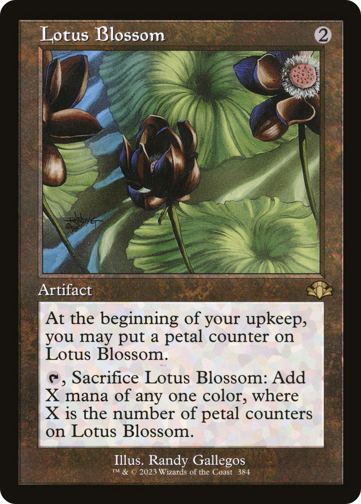 Lotus Blossom (DMR-384) - Dominaria Remastered Foil