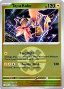 Tapu Koko (Quick Ball) 067  - Reverse Holofoil ME Ascended Heroes - Rare