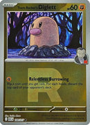 Team Rocket's Diglett (Team Rocket) 100  - Reverse Holofoil ME Ascended Heroes - Common