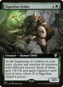 Sigardian Zealot (MIC-067) - Midnight Hunt Commander: (Extended Art)