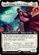 Agent Bishop, Man in Black (Extended Art) (TMT-258) - Teenage Mutant Ninja Turtles
