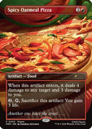 Spicy Oatmeal Pizza (Borderless) (UMP-003) - Unique and Miscellaneous Promos Foil
